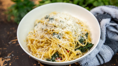 Braised Green Spaghetti