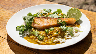 Sri Lanka Curry Salmon