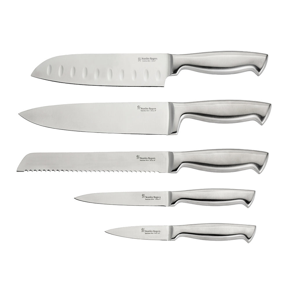 Slim Wedge 6 Piece Knife Block – Stanley Rogers