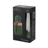 Olive Oval Knife 6 Piece Block Set