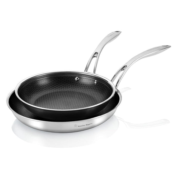 SR-Matrix Non-stick Frypan Twin Pack 24cm and 28cm