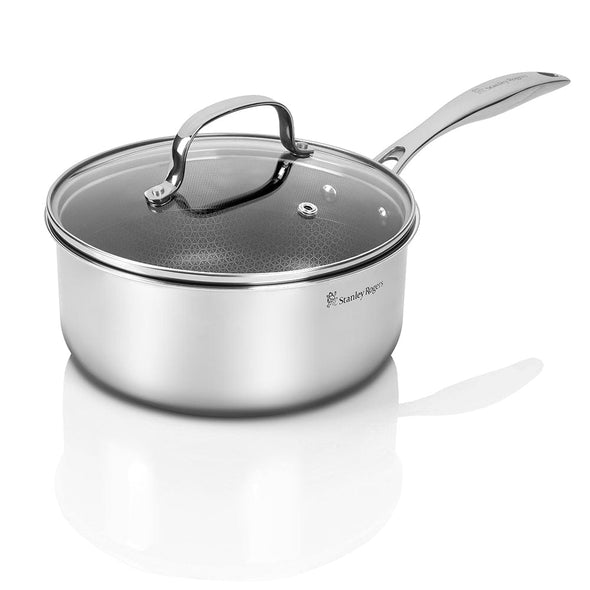 SR-Matrix Non-stick Saucepan with Glass Lid 20cm / 3.0L