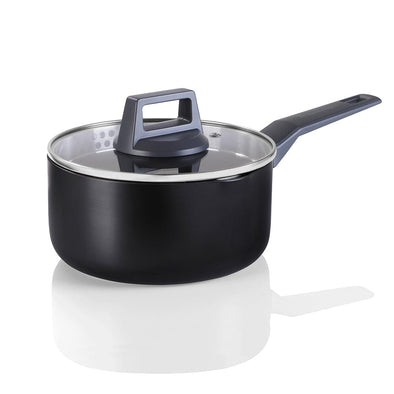 Statement Ceramic Non-Stick Recycled Aluminium Saucepan 18cm