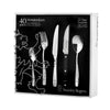 Amsterdam 40 Piece Set with Steak Knives